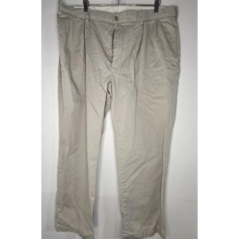 Polo Ralph Lauren Mens Size 38x29 Classic Fit Beige Pleated Chino Pants‎